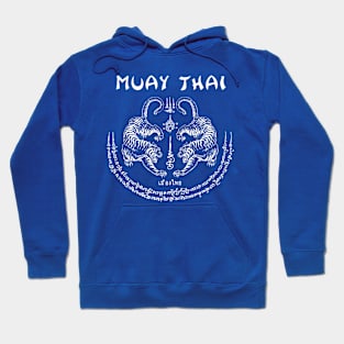 Muay Thai Tiger Sak Yant Tattoo Kickboxing Thailand Hoodie